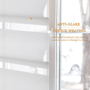 וילון גלילה אלחוטי חדש בעיצוב פרפר, וילון שקוף פרפר, וילונות יום ולילה לחלון פנימי, חדר שינה - Product Image 2