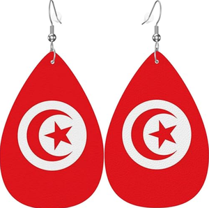 Lots de produits tunisiens en gros : Bandana, Collier, Bracelet, Boucles d'oreilles, Porte-clés, Drapeaux nationaux tunisiens - Product Image 6