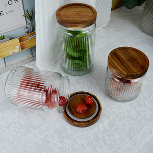 Contenitore in Vetro Trasparente per Alimenti con Coperchio Ermetico per Conservare la Freschezza degli Alimenti Secchi - Product Image 5