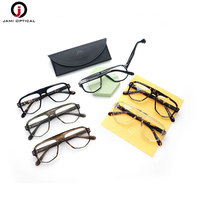 Montures optiques en acétate de style italien haut de gamme, lunettes carrées surdimensionnées vintage pour hommes, logo personnalisé, vente en gros de lunettes optiques