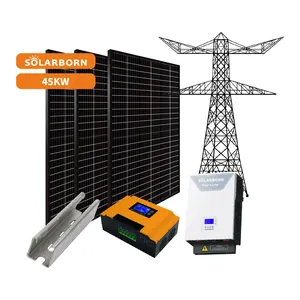 Solarborn 10KW панель солнечной батареи Солнечная энергетическая система для дома на сетке 10 кВт