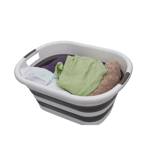 <span class=keywords><strong>Panier</strong></span> de rangement pliable en <span class=keywords><strong>plastique</strong></span> personnalisé 40L, design pliable, écologique, piscine pour <span class=keywords><strong>chien</strong></span> pour utilisation en salle de bain - Product Image 6