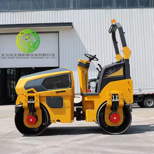 Máquina Compactadora Industrial, Rodillo Vibratorio Hidráulico para Asfalto, 60KW 220V, Precio de Venta - Product Image 4