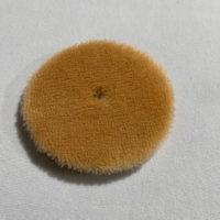 Tampon de polissage en laine pour voiture 3, 5 et 6 pouces, tampon de lustrage en laine d'agneau, éponge circulaire pour polissage automobile