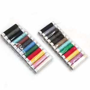 Sewing Thread Spools 12 Colors Polyester Durable Hand Sewing DIY Craft Thread Set - Product Image 4
