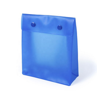 Sac de fermeture à pression en plastique EVA personnalisé pochette à boutons en PVC avec impression