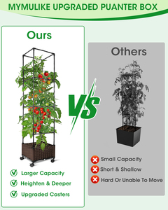 Pergola carrée à toit ouvrant 2026, très vendue, pour une croissance verticale des branches sans entrelacement, ventilation et pénétration de la lumière - Product Image 6