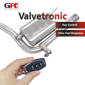 ท่อไอเสีย catback GFC ประสิทธิภาพสูงสำหรับ <span class=keywords><strong>Mustang</strong></span> 2.3T ดีไซน์วาล์วคู่พร้อมด้วยหัวตัดแบนชั้นเดียว89มม. - Product Image 2