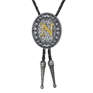 <span class=keywords><strong>Cravate</strong></span> Bolo <span class=keywords><strong>Cowboy</strong></span> Rétro avec Cordon Réglable et Pendentif Rond en Pierre Marron – Accessoire de Cou Élégant - Product Image 6
