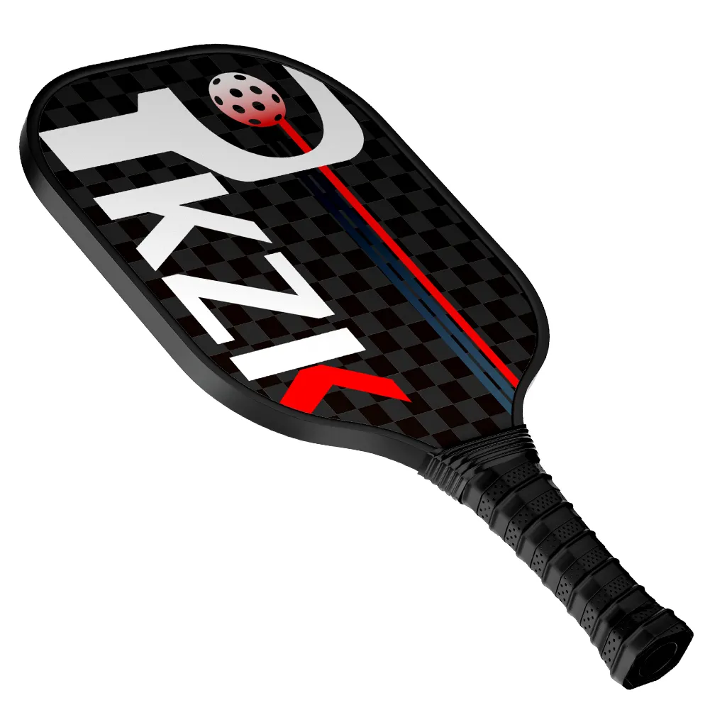 Protection personnalisée Pickleball Paddle Cover Racket Sleeve 12k Carbon Fiber Textured Surface Pickleball Paddle