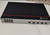 Commutateur réseau d'accès Gigabit de classe entreprise S5735-L8P4S-A-V2 HW avec 8*10/100/1000BASE-T Port POE + 4 * GE SFP POE + Switch Stock