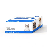 Kit de détection rapide par immunoelectrophorèse fluorescente LumosTail certifié CE Classe II, bandelettes de test vétérinaire pour félins (Ag FCV)