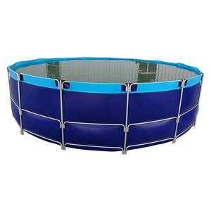 Custom Size Folding Round PVC Tarpaulin <strong>Fish</strong> Pond Circle <strong>Plastic</strong> <strong>Fish</strong> <strong>Tank</strong> - Product Image 2