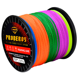 Hilo de Pesca de 9 Hebras, 500M, Línea de Pesca Verde/Gris/Azul/Rojo/Amarillo, Línea de PE Trenzada de 9 Hilos - Product Image 6