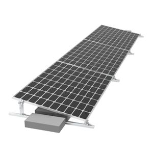ระบบติดตั้งแผงโซลาร์เซลล์บนหลังคาแบบแบน Gresolar Stock ติดตั้งง่าย ทนลมแรง พร้อมฐานยึดแบบถ่วงน้ำหนัก - Product Image 1