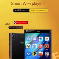 Aigo NOUVEAU Android 13 Écran tactile 4,0 pouces 4+64 Go WiFi Téléchargement d'applications Jeux Enregistrement en un clic Lecteur MP3 avec caméra Lecture d'e-books