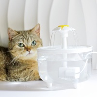 Distributeur d'eau pour animaux de compagnie de 1,5 L avec filtration à circulation automatique, distributeur intelligent d'eau courante pour chat, chien et autres animaux
