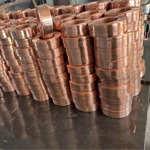 Copper-plated flat wire (wire diameter 0.2 mm–4 mm, supplied in coils) - Product Image 3