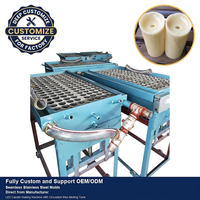 Machine à bougies LED QM, moules en acier inoxydable pour la production de bougies en paraffine/soja/cire d'abeille/coco/fish wax/stearine
