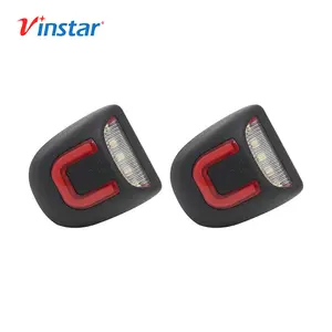 Vinstar Dual Lighting Red N White LED License Plate Lamp for GMC for Sierra 1500 2500 3500 for GMC Yukon XL