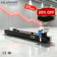 Machine de découpe laser à fibre CNC professionnelle 3000W pour tubes en acier inoxydable, acier au carbone, tubes ronds, carrés et rectangulaires en métal