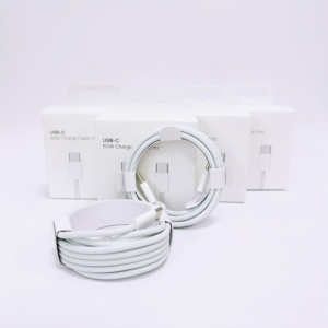 PD 60W White Nylon Braided <strong>Cable</strong> Type-C to Type-C <strong>USB</strong> Fast <strong>Charging</strong> and Type c Fast Charger <strong>Cable</strong> for iPhone - Product Image 1