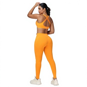 Conjunto Deportivo Premium para Mujer, Bra Deportivo y Leggings de Cintura Alta para Yoga, Gimnasio, Entrenamiento, Fitness, Running, Ropa Deportiva Elástica y Cómoda - Product Image 5