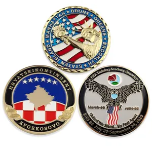 Cheap Prices Commemorative Customized Maker Metal Stamping Euro Us Challenge Gold Sale Old Coins Custom Challenge Coin