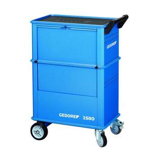 GEDORE - 6627550 Tool trolley with 4 <b>drawers</b> 930x625x400 - EAN 4010886662755 ROLLING <b>WORKSHOPS</b> ROLLER CABINETS - Product Image 2