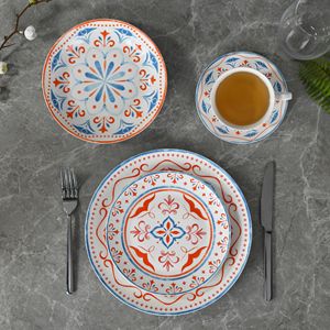 Service de table de luxe en porcelaine fine, vaisselle et tasses à café et à thé en céramique - Product Image 2