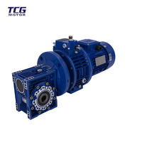 Motor Gear Worm Hollow Shaft 3HP 2.2kw 30RPM Seri NMRV 220/380v 3-fasa Menerima Permintaan OEM
