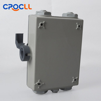 Boîtier de jonction extérieur étanche IP65 en aluminium moulé Crocll modèle KSE pour instruments électroniques