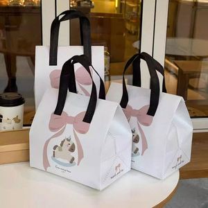 Bolsa Térmica Desechable para Bebidas y Almuerzo, Aislada, Laminada, No Tejida, de un Solo Compartimento, con Diseño de Letras, a Bajo Precio - Product Image 4