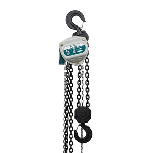 Treuil main ascenseur Machine manuel palan à chaîne moteur grue bloc et matériel pour serre - Product Image 1