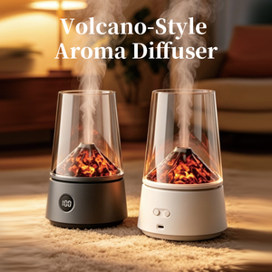 Diffuseur d'arômes portable rechargeable, diffuseur d'huiles essentielles avec lumière LED, réservoir d'eau de 170 ml pour la maison, la chambre à coucher, le bureau - Product Image 2