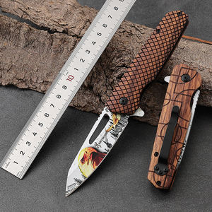 Vente en gros de modèle 3D OEM personnalisé manche de <span class=keywords><strong>lame</strong></span> en acier inoxydable couteau d'outil de coupe tactique pliant de survie en plein air chasse - Product Image 5