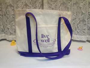 Sac fourre-tout en toile à ouverture supérieure, grande capacité, épais, réutilisable, avec poignée renforcée, personnalisable avec logo, idéal pour les cadeaux - Product Image 4