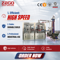 Machine de remplissage d'eau automatique ZEGO à 12 buses pour bouteilles, bidons et fûts, capacité de 100 ml à 1 L, équipement de production de boissons électrique