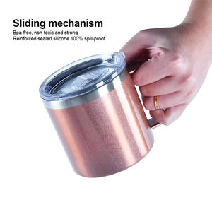 Fabrika yalıtımlı paslanmaz çelik seyahat kupası özel Logo kahve kupa bira ve kahve bardağı için özel toz kaplı - Product Image 4