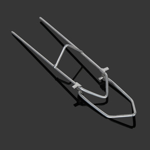 Soporte para caña de pescar, metálico, plegable, de doble propósito, 25cm de longitud, 4,5mm de espesor, rotación multidireccional para pesca manual y marina - Product Image 2
