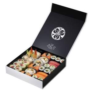 Scatole per Sushi e <span class=keywords><strong>Pizza</strong></span> di Alta Qualità, Nere Lucide, Personalizzabili, con Chiusura Magnetica e Design su Misura - Product Image 2
