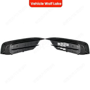 Encadrements de feux antibrouillard Honda Civic 2016-2018 Berline Coupé ABS à clipser sur les grilles inférieures - Product Image 4