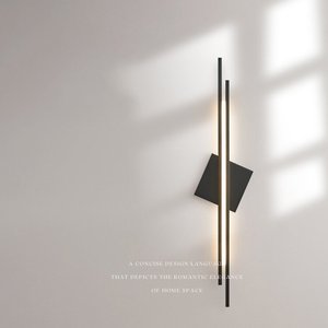 Lámpara de Pared de Lujo de Estilo Nuevo 2024 para Sala de Estar, Tira Larga de Alta Calidad con Decoración de Rejilla para Fondo de TV, Pared de Dormitorio - Product Image 6