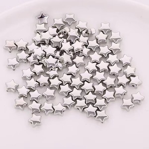 ลูกปัดโลหะรูปดาว ขนาด 6 มม. 9 มม. สีทอง สีเงิน สีโรสโกลด์ สีทองแดง ลูกปัดแบบหลวมสำหรับทำเครื่องประดับ งานแฮนด์เมด - Product Image 3