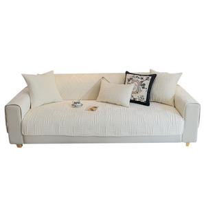 SKYZ Crystal Super Soft Cotton <b>Sofa</b> Cushion Pad Type Solid Color Geometric Pattern Modular <b>Sofa</b> <b>Cover</b> Summer 2023 - Product Image 4