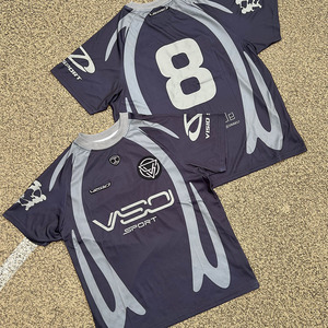 Maglie da Calcio Personalizzate per Uomo, T-shirt Sportive con Blocchi di Colore, Produzione su Misura - Product Image 3