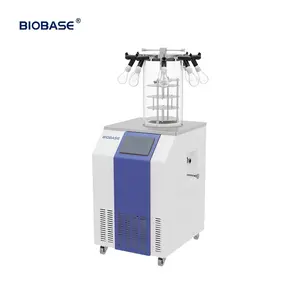 Biobase 6kg 8kg trái cây thực phẩm mini chân không khô nhà đóng băng Máy sấy lyophilizer với bơm chân không máy BK-FD18S