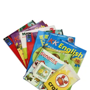 Customized Softcover Books English Education Children Paperback Books Softcover Books for Children Printing