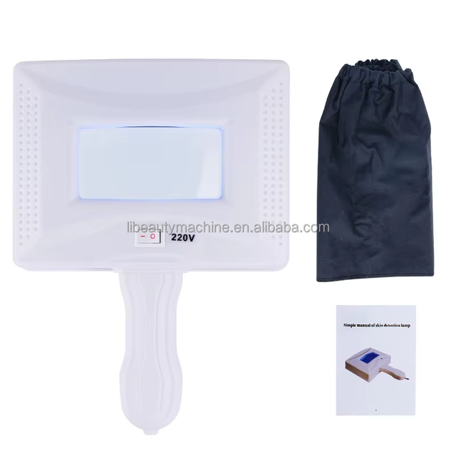 Home Use Professional UV Light Skin Analyzer 320-400nm Spectral Range 110V/220V Voltage Medical Grade Woods Lamp for Skin