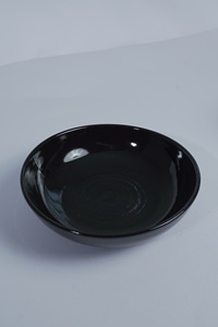 Hot Surface Black Japandi Style Agung Keramik <b>Round</b> Bathroom Sink Table Top Wash <b>Basin</b> for Lavatory Counter - Product Image 2